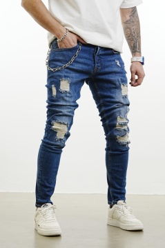 BLUGI MVP BATAL SLIM RUPTI DARK-BLUE BGAS1141(9028) - Img 1