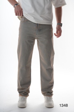 BLUGI RELAXED FIT BEIGE – CLEAN MINIMAL STYLE - Img 2