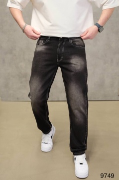 BLUGI RELAXED FIT BLACK FADED – MODERN WASHED DENIM - Img 2