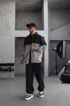 CAMASA OVERSIZE ISL BLACK-GREY CMBLACK1(17134) - Img 6