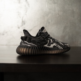 SNEAKERS BARBATI YEEZY SPLY-350 CAMO GRAY-BLACK STREETWEAR ABYZ15(101-2) - Img 2