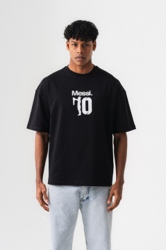 TRICOU OVERSIZE MESSI 10 – BLACK TSES6(179) - Img 3