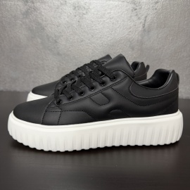 ADIDASI SNEAKERS BARBATI BLACK-WHITE PLATFORM STREETWEAR - Img 6