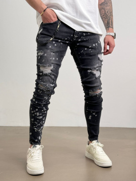 BLUGI MVP SLIM FIT SPLASH BLACK BGAS1130(9287/K500) - Img 2