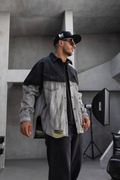 CAMASA OVERSIZE ISL BLACK-GREY CMBLACK1(17134) - Img 3