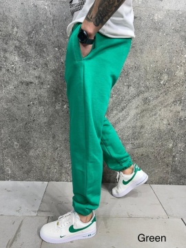 PANTALONI JOGGER FIT GREEN BGAS1147(AJ6269) - Img 2