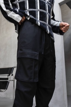 PANTALONI JOGGERS CARGO RELAXED FIT – STREETWEAR BLACK BGBLACK5(17382) - Img 2