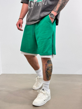 PANTALONI SCURTI ZIPPER BENETTON PSAS194(AJ6411) - Img 1