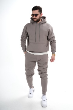 SET TRENING PRM FASHION OVERSIZED PREMIUM SMOKED-GREY TRAS217(6079)
