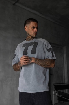 TRICOU OVERSIZE 77 FASHION GREY TSBI13(1826) - Img 1
