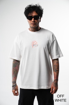 TRICOU OVERSIZED REIN ANGEL OFF WHITE TSAS478(AJ6483) - Img 2