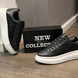 ADIDASI ALEXANDER PREMIUM BLACK-WHITE CROCO ABMQ28(100-2) - Img 2
