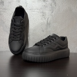 ADIDASI SNEAKERS BARBATI ALL BLACK PLATFORM STREETWEAR - Img 5