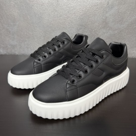 ADIDASI SNEAKERS BARBATI BLACK-WHITE PLATFORM STREETWEAR - Img 3
