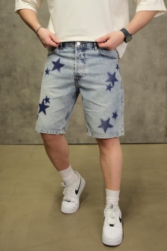 BLUGI SCURȚI DENIM LIGHT BLUE STAR EDITION PSAS216(1680)