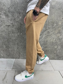 PANTALONI JOGGER FIT BEIGE BGAS1148(AJ6269) - Img 2