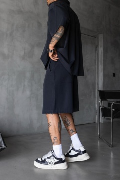 PANTALONI SCURTI OVERSIZE MODEL LEJER PSBI11(17256) - Img 4