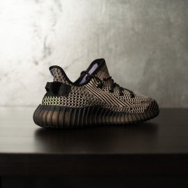 SNEAKERS BARBATI YEEZY SPLY-350 STREETWEAR BLACK-RED FUSION ABYZ16(101-11) - Img 3