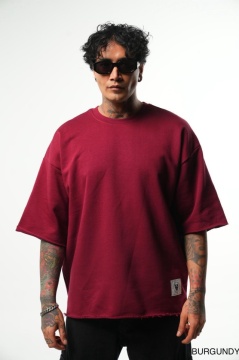 TRICOU CLASIC OVERSIZE BURGUNDY TSAS454(6049)