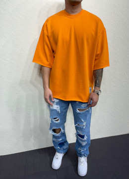 TRICOU CLASIC OVERSIZE ORANGE TSAS339(6049) - Img 1
