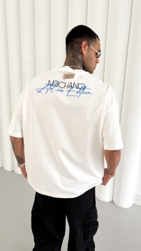 TRICOU OVERSIZE MECHANIC ATILER WHITE TSMH6(M25-37) - Img 2