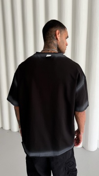 TRICOU OVERSIZE SPRAY BLACK TSMH10(M25-11) - Img 3