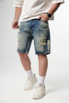 PANTALONI SCURTI RUPTI SPLASH BLUE PSAS212(9639) - Img 1