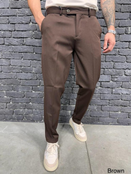 PANTALONI SLIM FIT BROWN BGAS1061(2020)