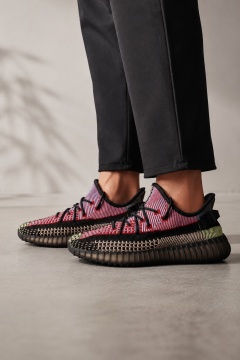 SNEAKERS BARBATI YEEZY SPLY-350 STREETWEAR BLACK-RED FUSION ABYZ16(101-11)