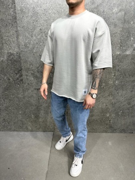 TRICOU CLASIC OVERSIZE GREY TSAS451(6049) - Img 2