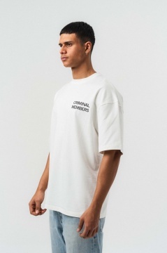 TRICOU OVERSIZE CRIMINAL MEMBERS – WHITE TSES9(238) - Img 5