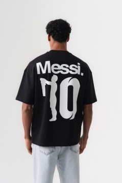TRICOU OVERSIZE MESSI 10 – BLACK TSES6(179) - Img 4