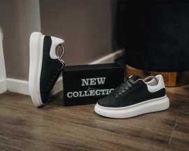 ADIDASI ALEXANDER VELVET BLACK-WHITE ABMQ15(090-1) - Img 2