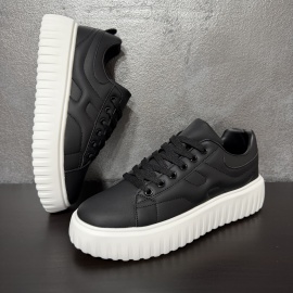 ADIDASI SNEAKERS BARBATI BLACK-WHITE PLATFORM STREETWEAR - Img 7