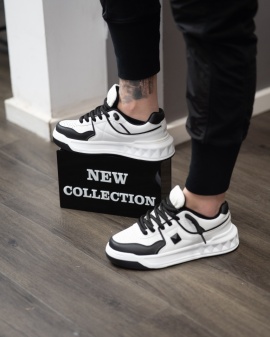 ADIDASI SNEAKERS GARAVANI WHITE-BLACK2 ABVG5(086-1) - Img 3