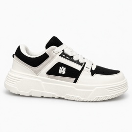 ADIDASI SNEAKERS MA-1 WHITE-BLACK ABAM(1265-2) - Img 5
