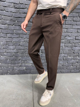 PANTALONI SLIM FIT BROWN BGAS1061(2020) - Img 2