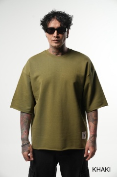 TRICOU CLASIC OVERSIZE KHAKI TSAS456(6049)
