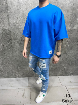 TRICOU CLASIC OVERSIZE SAX TSAS340(6049) - Img 2