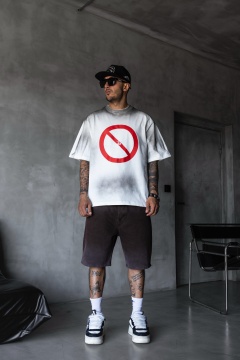 TRICOU OVERSIZE FORBIDDEN WHITE TSBI14(1871) - Img 2