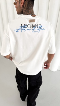TRICOU OVERSIZE MECHANIC ATILER WHITE TSMH6(M25-37) - Img 1