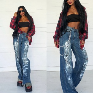 Blugi accesorizați JDR 0857
