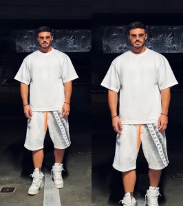 Set 2 piese ( Tricou oversized și Pantaloni ) by JDR 0707