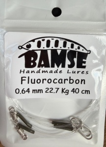 Struna Fluorocarbon Bamse Handmade 40cm 0.64mm 22.7kg