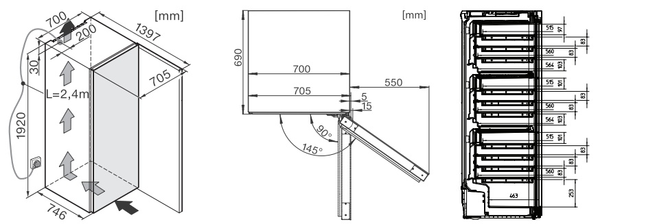 4smil☆ページ Miele KWT 6834 SGS Unităţi de păstrare a vinurilor