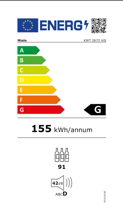 Miele KWT 6834 SGS Unităţi de păstrare a vinurilor