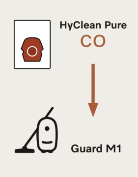 Saci aspirator tip CO XL HyClean Pure - Img 4