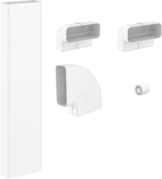 DFKS-UR Set de conducte plate pentru recirculare KMDA 7272/7473/7