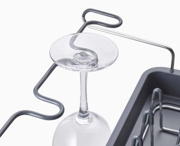 Uscator Vase Inox cu 2 nivele Gri - Img 5