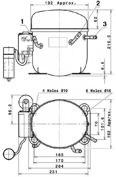 compresor cubigel mpt16la